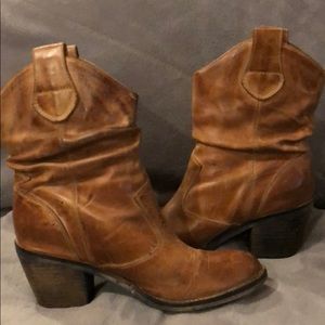 Aldo Tan Cowboy Boots